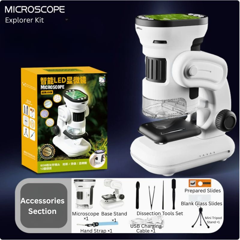 Digital Multi Function Microscope – 1000X HD Science Discovery Tool