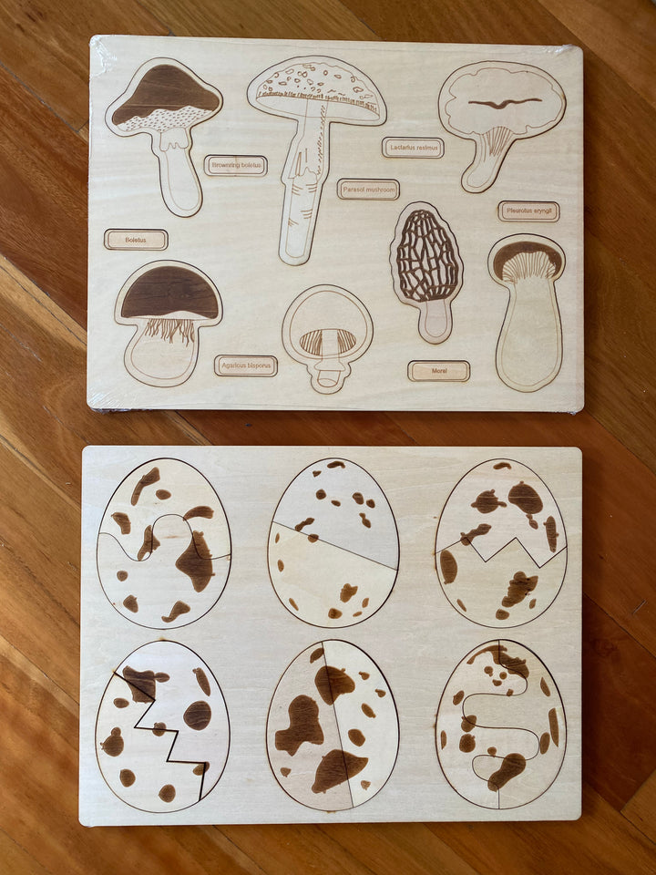 Dino Egg Delight/ Fun-gal Puzzle Boards