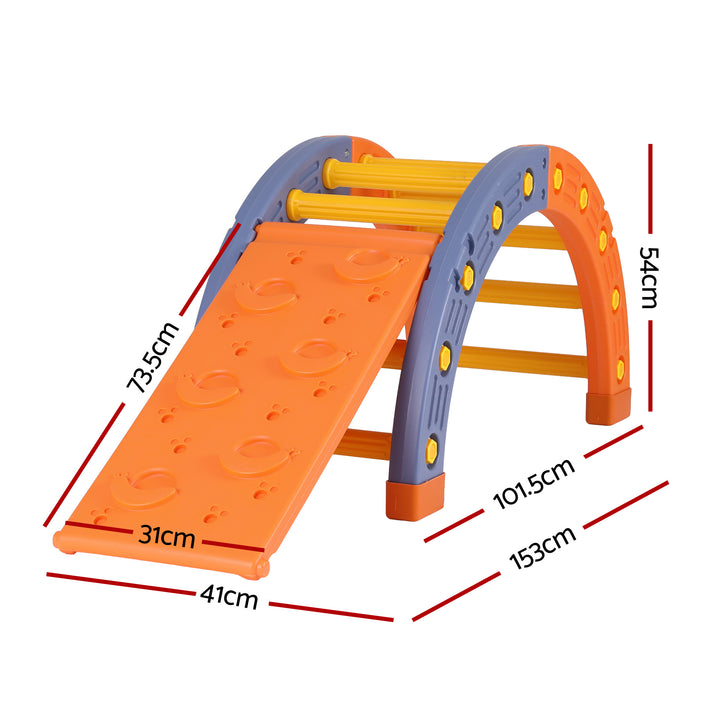 Modular Kids Climbing Frame with Slide | Indoor Outdoor Toddler Play Gym
