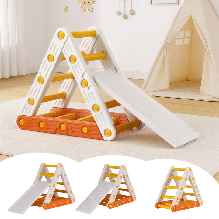 Modular Kids Climbing Frame with Slide | Indoor Outdoor Toddler Play Gym