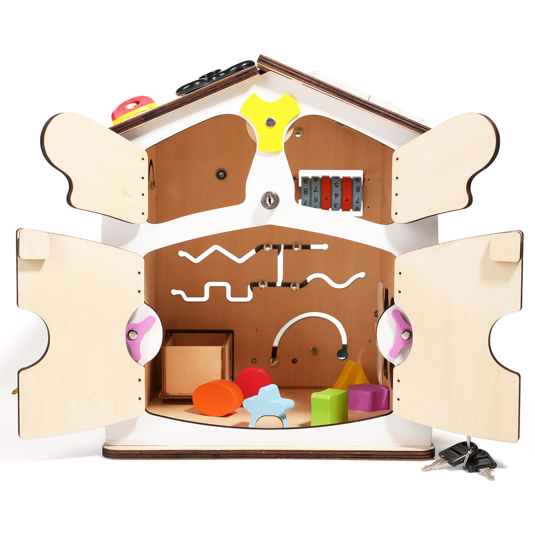 The Little Explorer's Robot Busy House