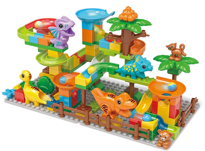 Dino Marble Fun Park Building Blocks 135Pc