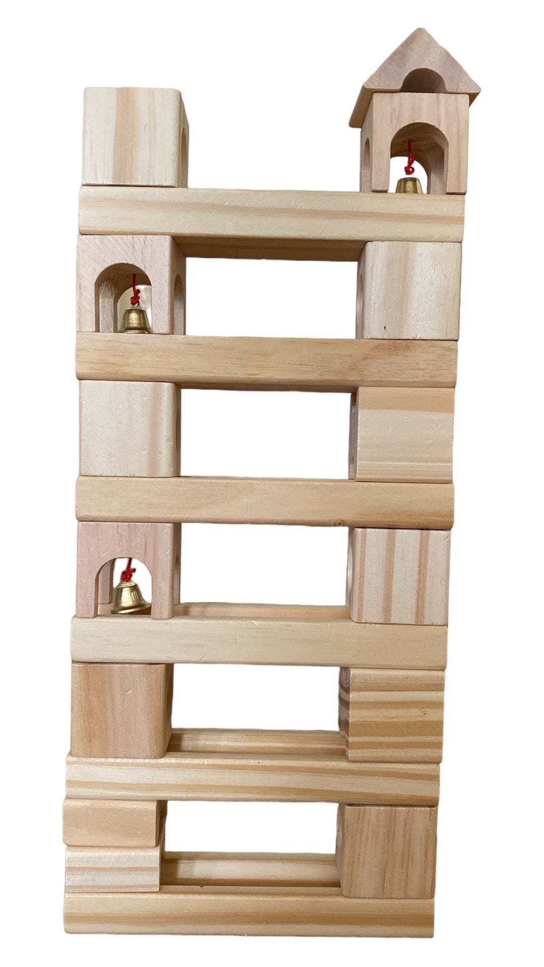 Wooden Marble Run Set 80Pcs