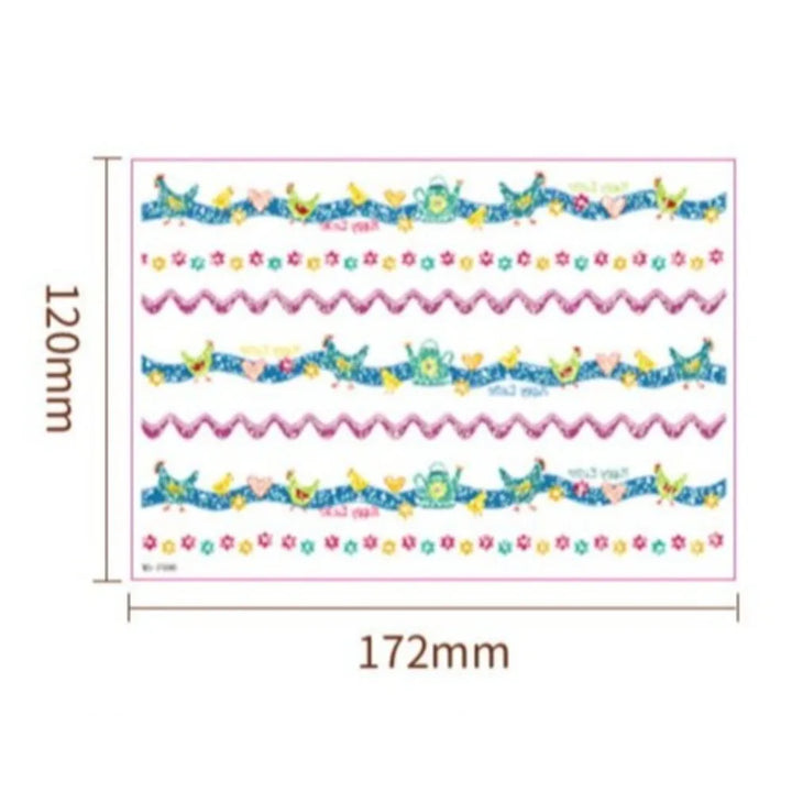 Easter Decorative Temporary Tattoo Sticker Pack – 16 Designs