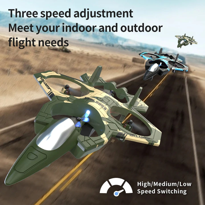 RC Fighter Jet Quadcopter Drone