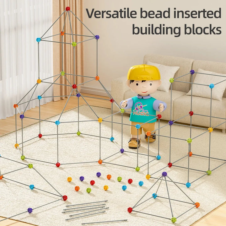 3D Fort Building Sets (70-128pc)