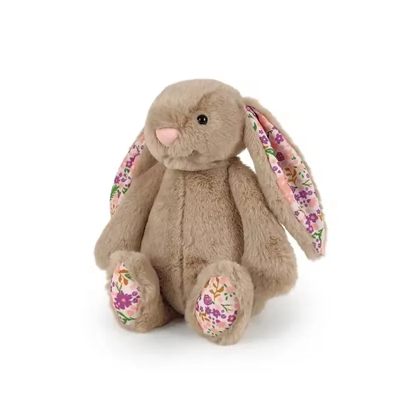Floral Ear Plush Bunny Rabbit