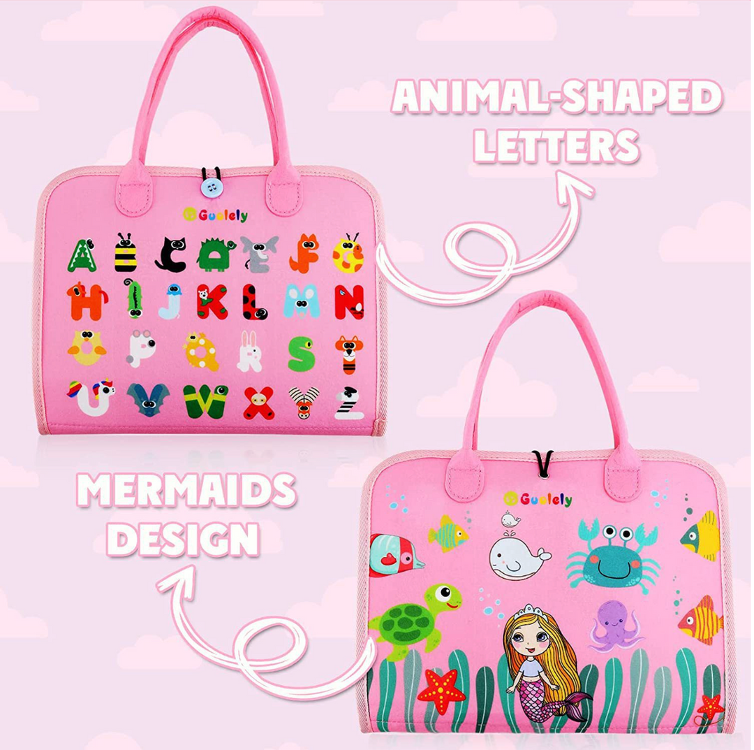 Montessori Felt Busy Boards - Learn & Play Anywhere Educational Toy