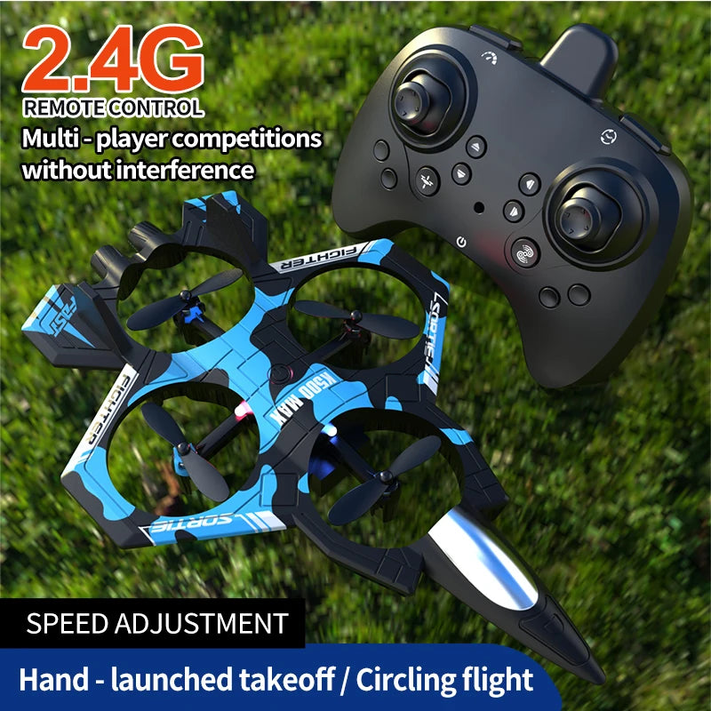 RC Fighter Jet Quadcopter Drone