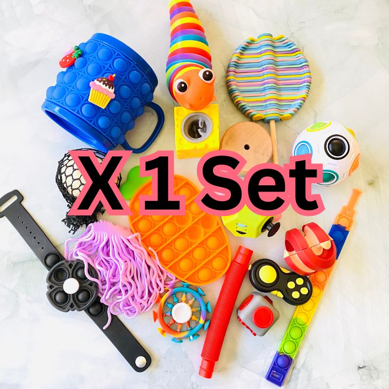 Target Fidget Kit 17-Piece Fidget Toy Bundle | Sensory Stress Relief – busyboard.com.au