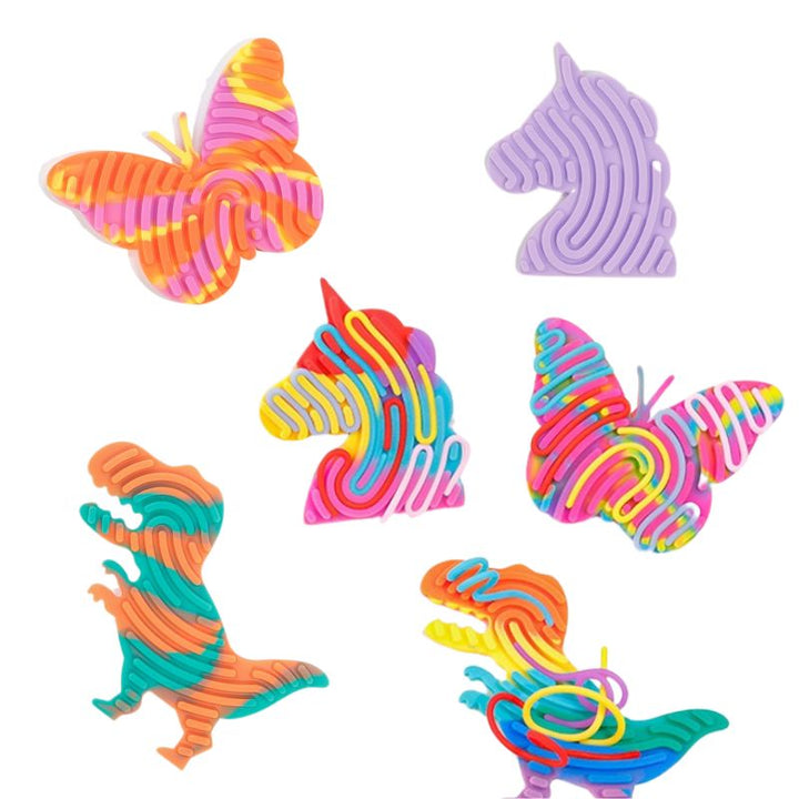 Animal sensory fidget toys for kids and adults offering tactile stress relief and screen-free calm play