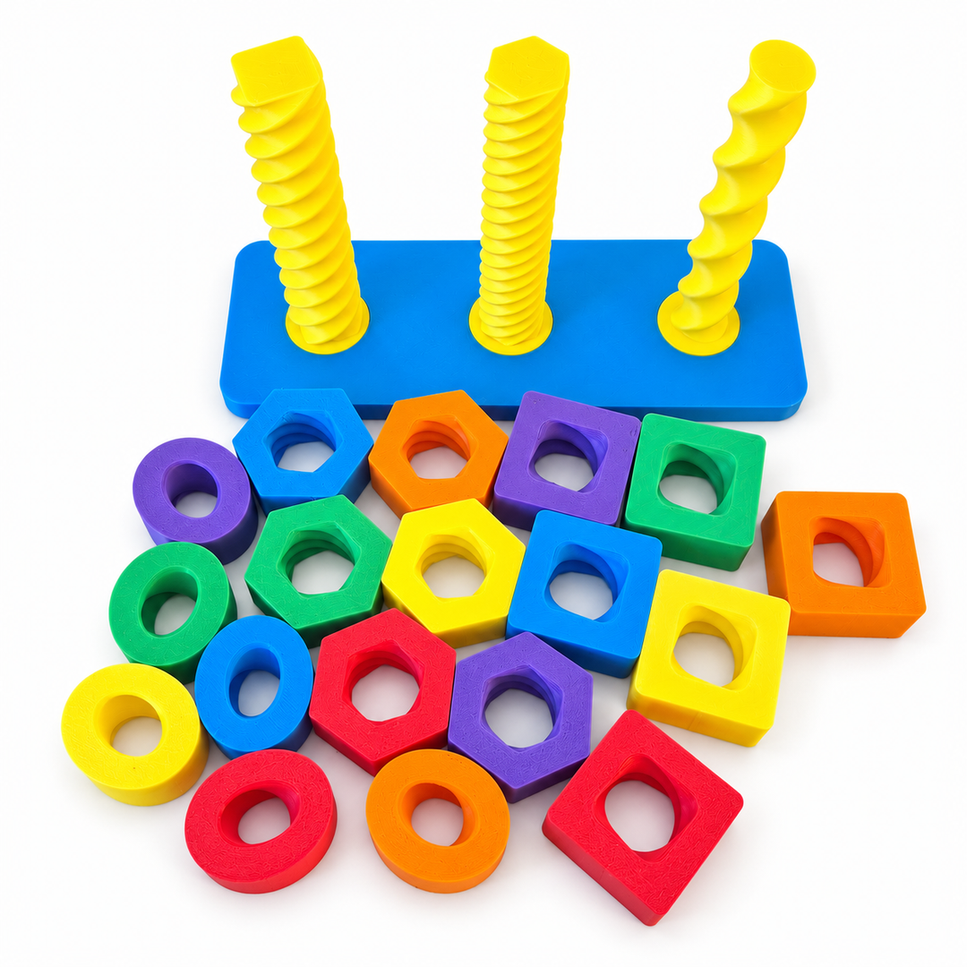 Rainbow Spiral Shape Stacker
