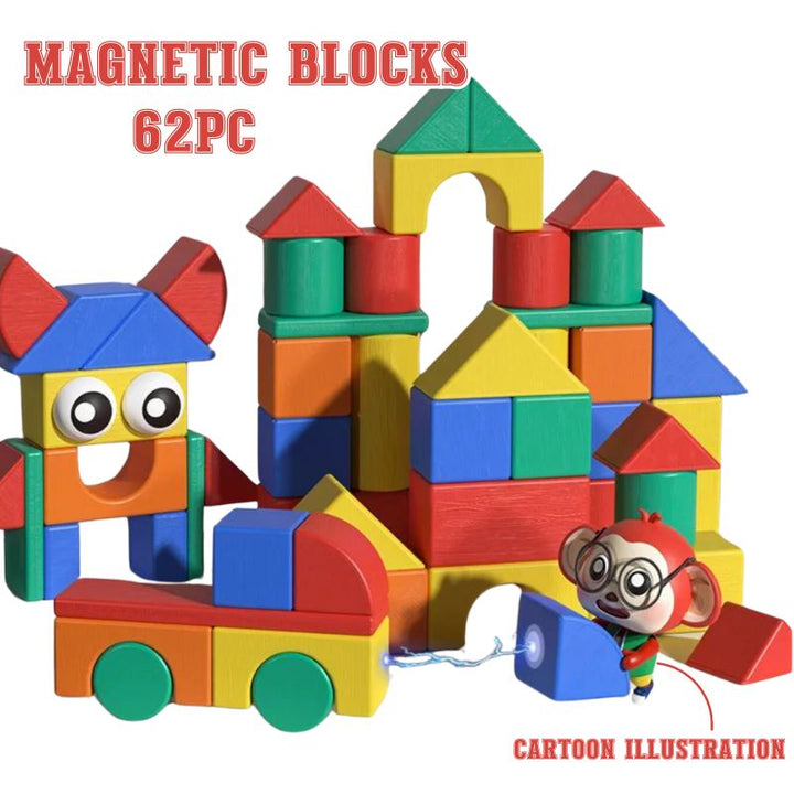 Magnetic Geometry Blocks 62pc