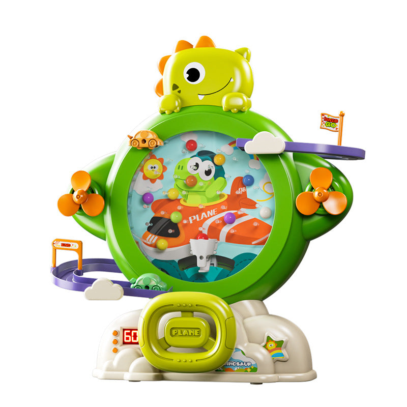 Dinosaur ball catch adventure game machine for kids building hand-eye coordination through active play