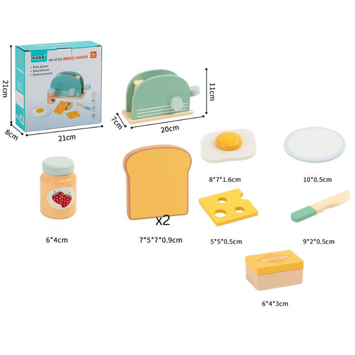 Toaster Play Set Pretend Play Toy