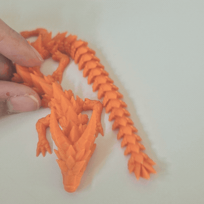 Articulated Flexi Dragon 21cm
