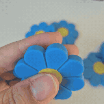 Flower Slide and Flip Fidget