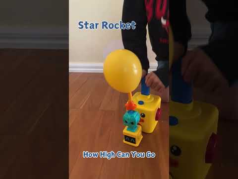 Balloon-Powered Car & Rocket Launcher Set