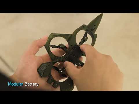 RC Fighter Jet Quadcopter Drone