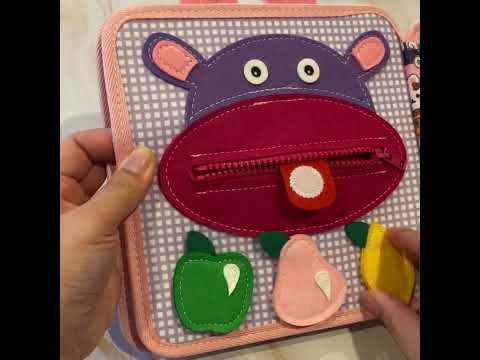 Bunny Adventures Felt Quiet Book