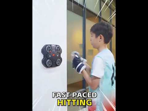 Smart Boxing Target Pad with Bluetooth Music, Lights &amp; Scoring