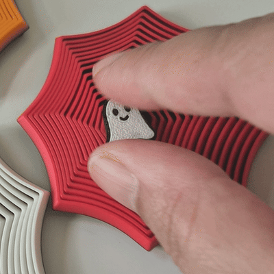 Halloween Mini Spider Web Fidget Trio Pack