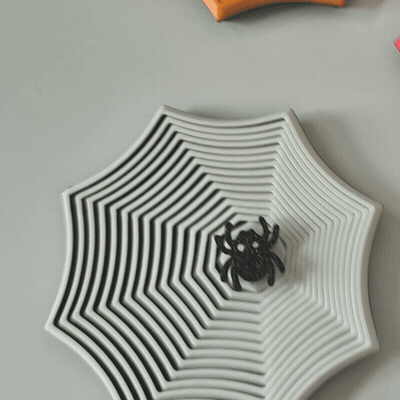 Halloween Mini Spider Web Fidget Trio Pack