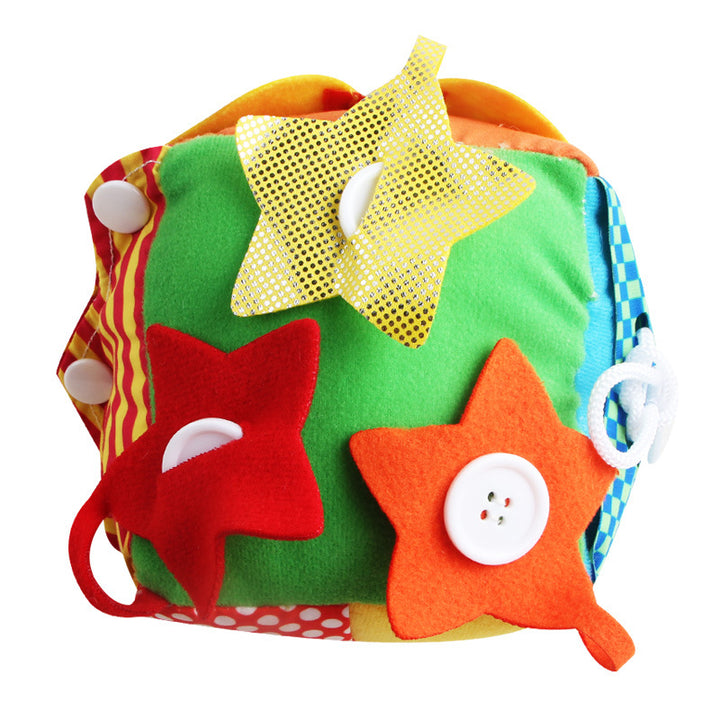 Soft Busy Cube Sensory Toy