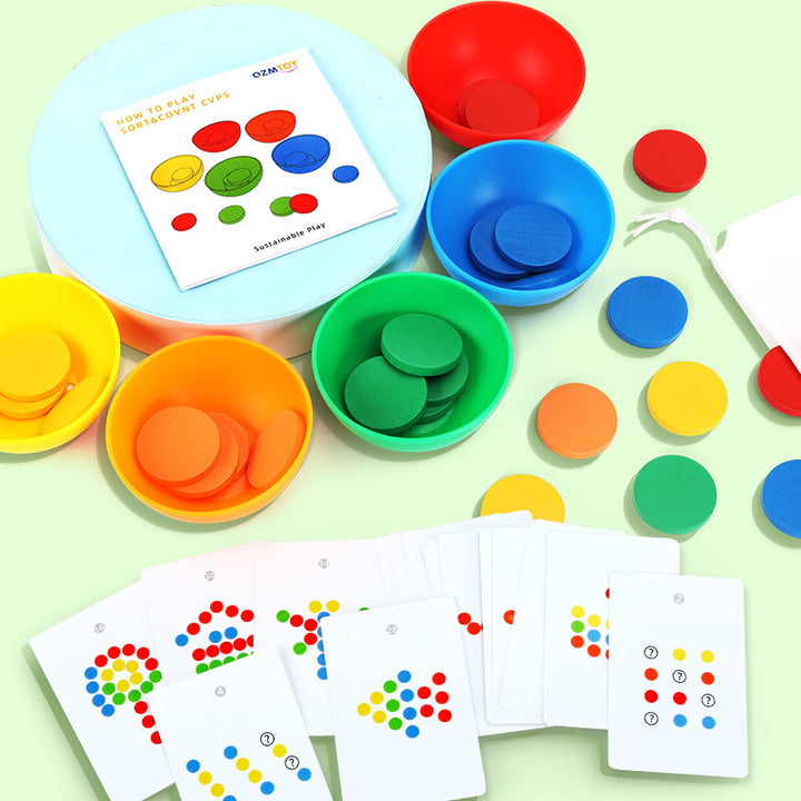 Colour Sorting Cups and Discs