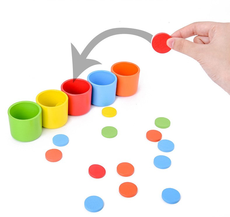 Colour Sorting Cups and Discs